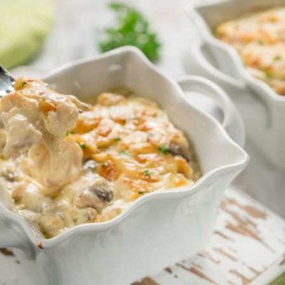 Tiras de Frango Chesini com Repolho Cremoso